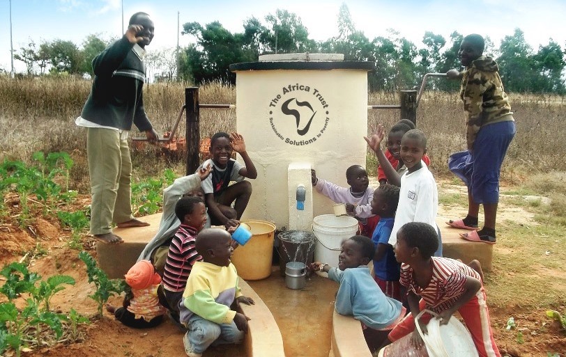 Clean water well installed in Africa thanks to The Bridge (East Midlands) and AquAid